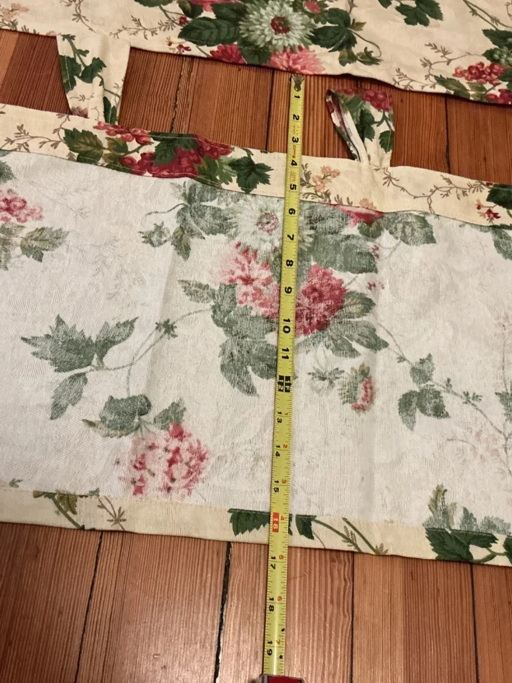 Vintage Waverly Garden Valances